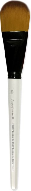 SIMPLY SIMMONS XL BRUSH STIFF SYNTHETIC FILBERT 50