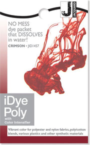 IDYE SYNTHETIC FABRIC DYE CRIMSON 14 GRAM PACK
