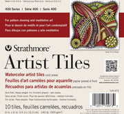 ARTIST TILES WATRCOLOR PAD 6X6 10 SHEETS