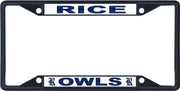 Rice University Owls License Plate Frame