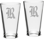 Set of 2 Crystal Mixing Glasses - 16 oz- ONLINE ONLY