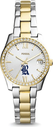 Fossil Scarlette Mini Three-Hand Date Two-Tone Stainless Steel Watch - ONLINE ONLY