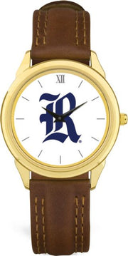 CSI Brownleather Wristwatch With  Colored Medallion - ONLINE ONLY