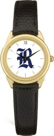 CSI Women's Black Leather Watch(Gift Boxed) With Colored Medallion - ONLINE ONLY
