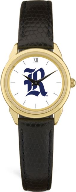 CSI Women's Black Leather Watch(Gift Boxed) With Colored Medallion - ONLINE ONLY