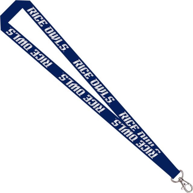 Rice University 3/4 Lanyard