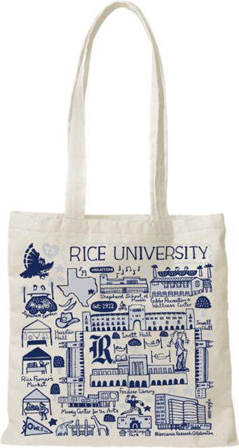 Rice University Julia Gash Tote Bag