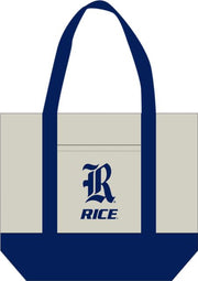Rice University Mini Cotton Tote Bag