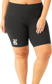 Rice University Beyond Yoga Spacedye Keep Pace Biker Short - Plus Size