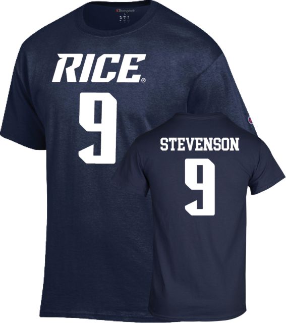 Rice Football T Shirt Stevenson - 9 - ONLINE ONLY