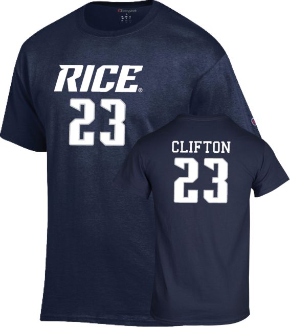 Rice Women's Basketball T-Shirt Kennedy Clifton - 23 - ONLINE ONLY