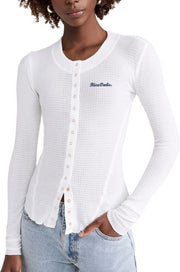 Rice Free People Womens Going Places Cardi Rice Owls Script