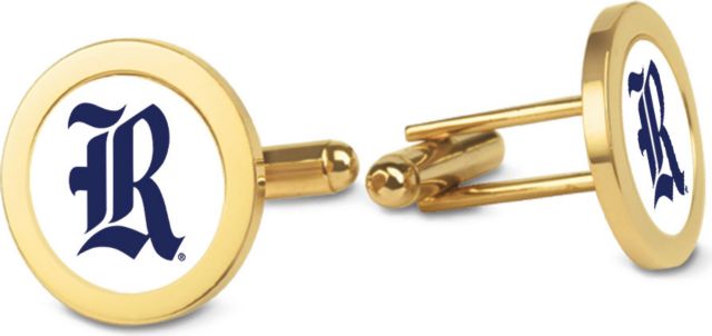 CSI Gold Cufflinks (Gift Boxed) With Colored Medallion - ONLINE ONLY