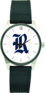 CSI Men's Wristwatch (Gift Boxed) With Black Silicone Strap And Color Medallion. - ONLINE ONLY