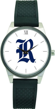 CSI Women's Wristwatch (Gift Boxed) With Black Silicone Strap And Color Medallion. - ONLINE ONLY