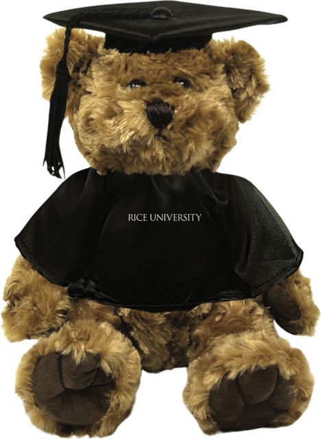 Rice University Graduation Bear