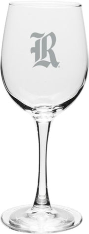 Rice University 12 oz Wineglass
