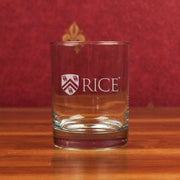 Rice University 14 oz. Glass