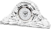 Rice University 4.5'' x 2.5'' Crystal Table Clock