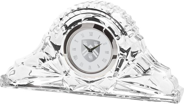 Rice University 4.5'' x 2.5'' Crystal Table Clock