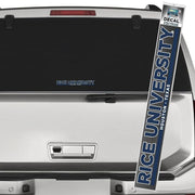 Rice University Strip Decal