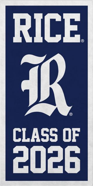 Rice University 18 x 36 Banner