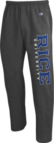 Rice University Open Bottom Sweatpants