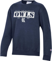 Rice University Owls Youth Crewneck Sweatshirt