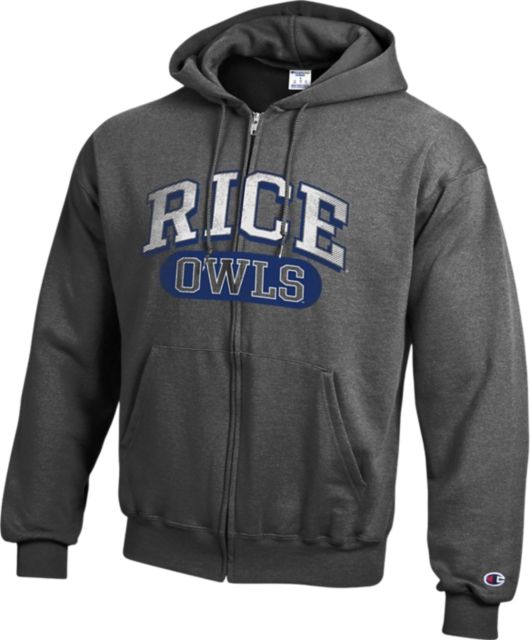 Rice University Full Zip Hooded Sweatshirt