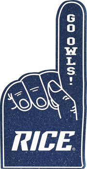 Rice University Owls Foam Hand