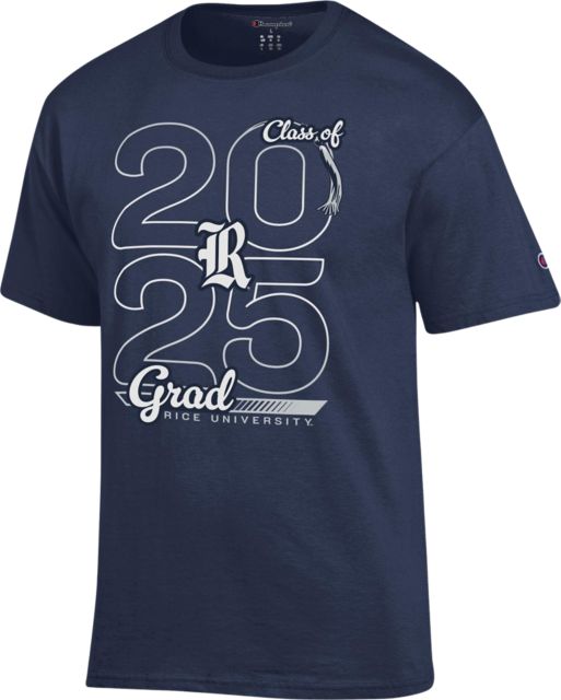 Rice University Owls Class of 2025 Short Sleeve T-Shirt