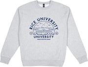Rice University Premium Heavyweight Pullover Fleece Crewneck - ONLINE ONLY