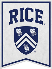 Rice University 18 x 24 Banner