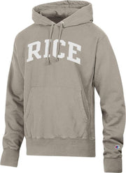 Rice University Reverse Weave Hooded Sweatshirt