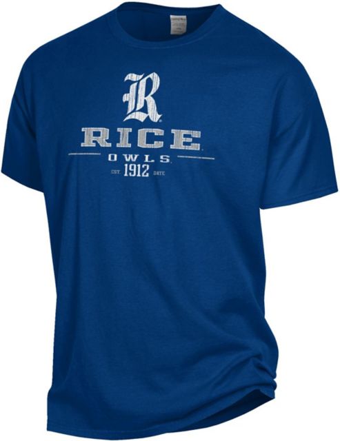 Rice University Garment Dyed Short Sleeve Tee - ONLINE ONLY