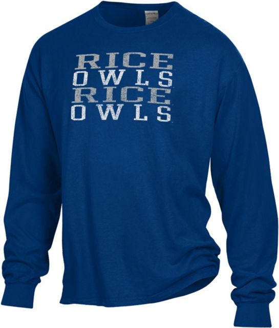 Rice University Garment Dyed Long Sleeve Tee - ONLINE ONLY