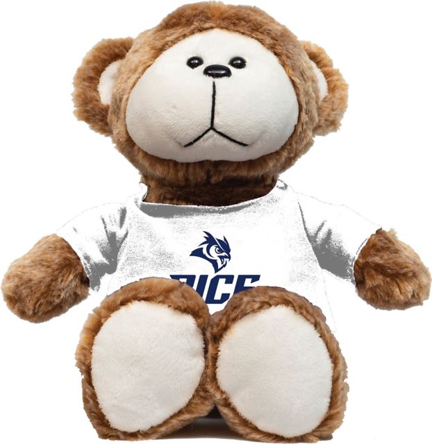Rice University 12'' Plush Copper Bear - ONLINE ONLY