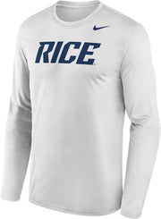 Rice University Legend Dri-Fit Long Sleeve T-Shirt