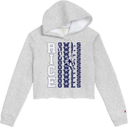 Rice University Women's 1636 Cropped Hooded Sweatshirt - ONLINE ONLY