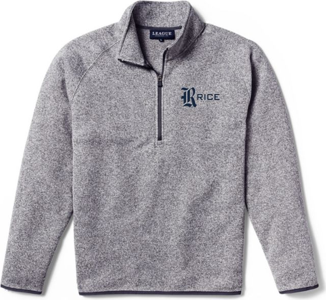 Rice University Saranac 1/4 Zip Fleece Pullover - ONLINE ONLY
