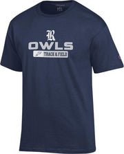 Rice University Owls Track & Field Short Sleeve T-Shirt