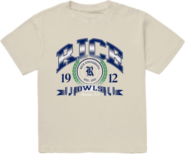 Rice University Owls Vintage Short Sleeve T-Shirt