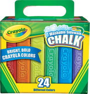 Sidewalk Chalk Washable24 Count
