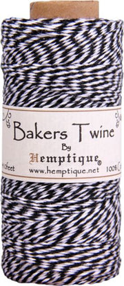 Bakers Twine 410 Foot Black/White