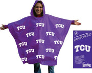 Texas Christian University Rain Poncho