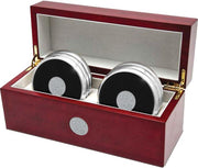 TCU 150 Years - Set of 6-  Silver-tone Coaster  - ONLINE ONLY