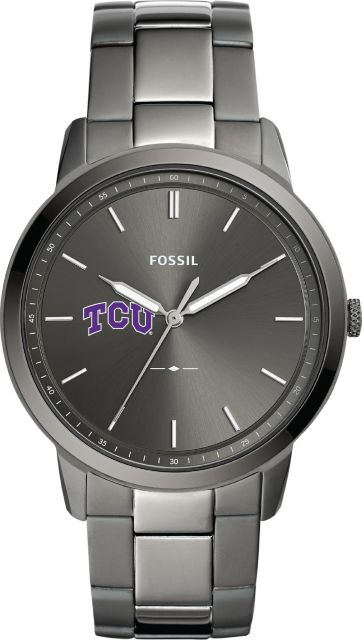 Fossil The Minimalist Three-Hand Smoke Stainless Steel Watch - ONLINE ONLY