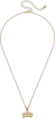 Texas Christian University Logo Necklace