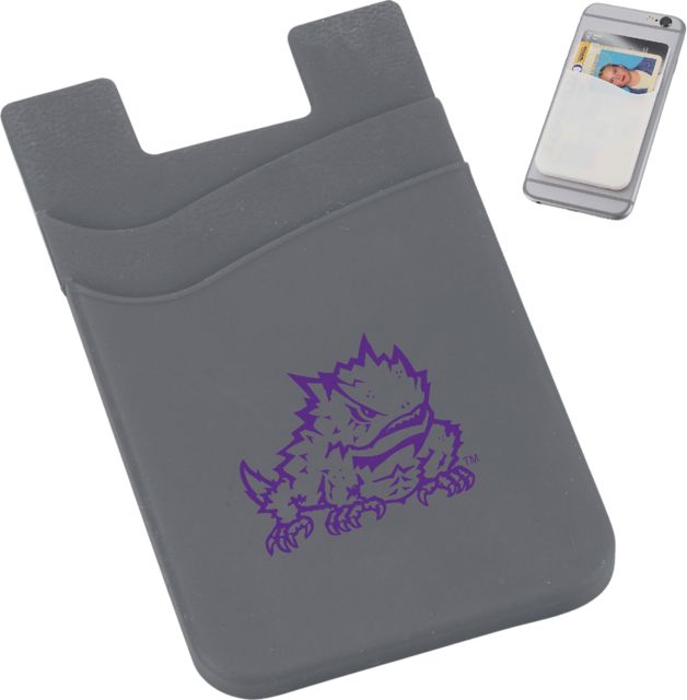 Texas Christian University Horned Frogs Silicone Card Wallet