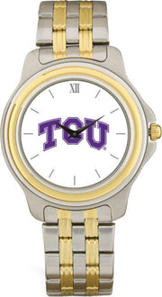 CSI Men's Two-Toned Wristwatch With Colored Medallion - ONLINE ONLY